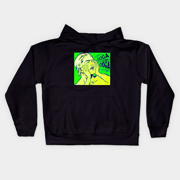 Kaanga, Lord of the Jungle Kids Hoodie by NightvisionDesign